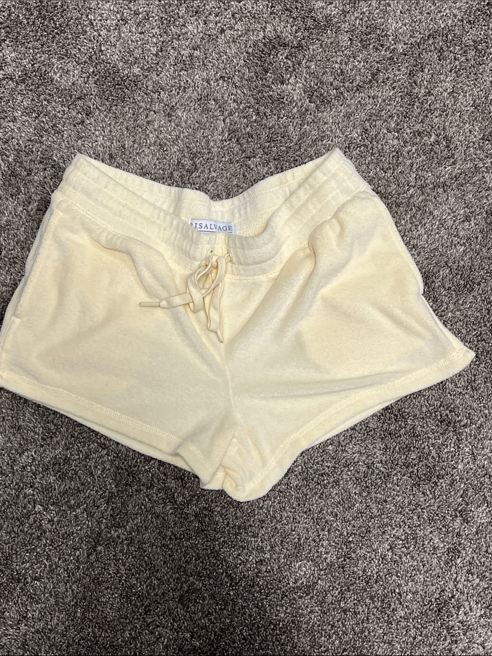P.J. Salvage Women's Sunshine Yellow Ryels Lounge Pajama Shorts Size Small